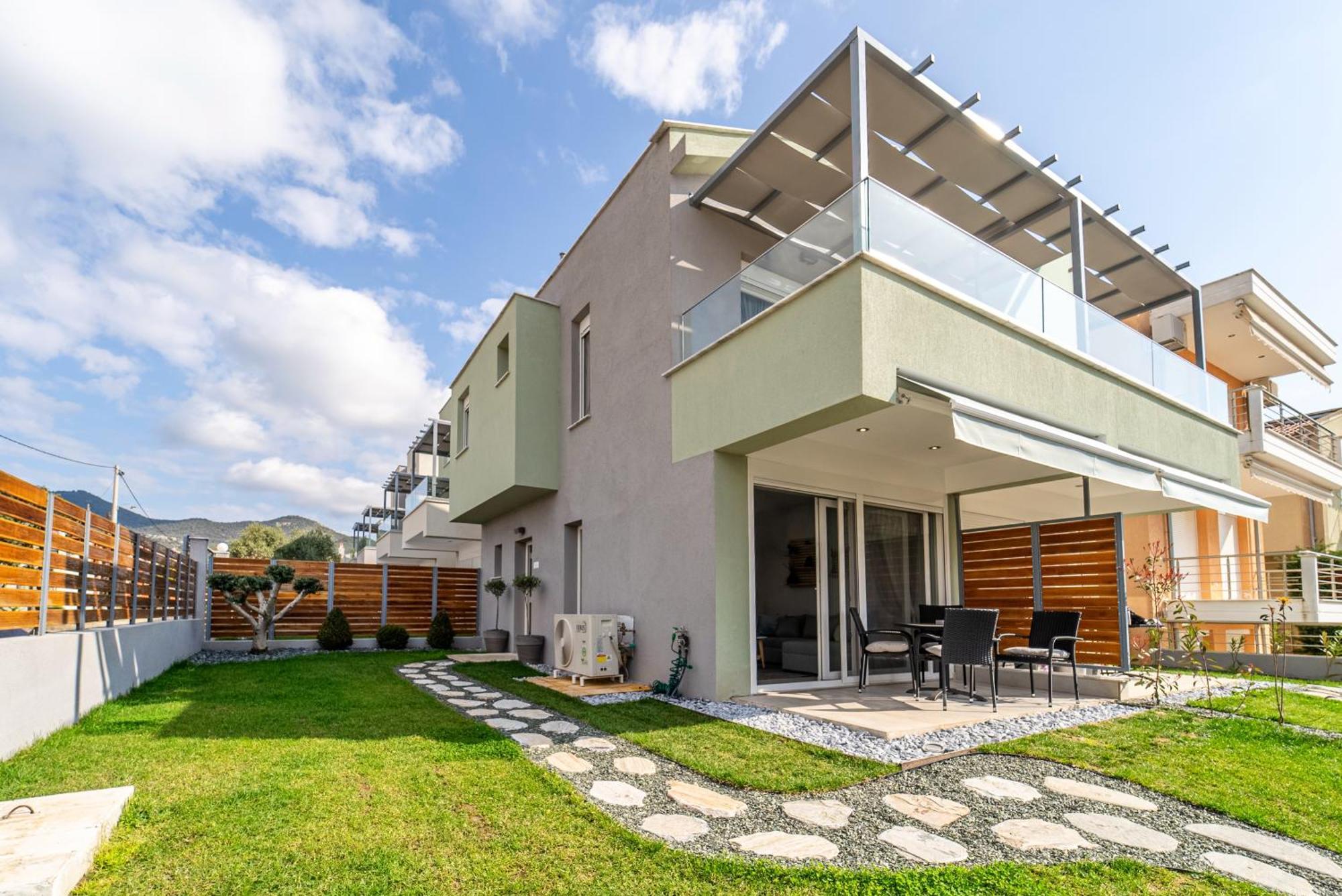 Aegean Twin Houses Nea Iraklitsa Bagian luar foto
