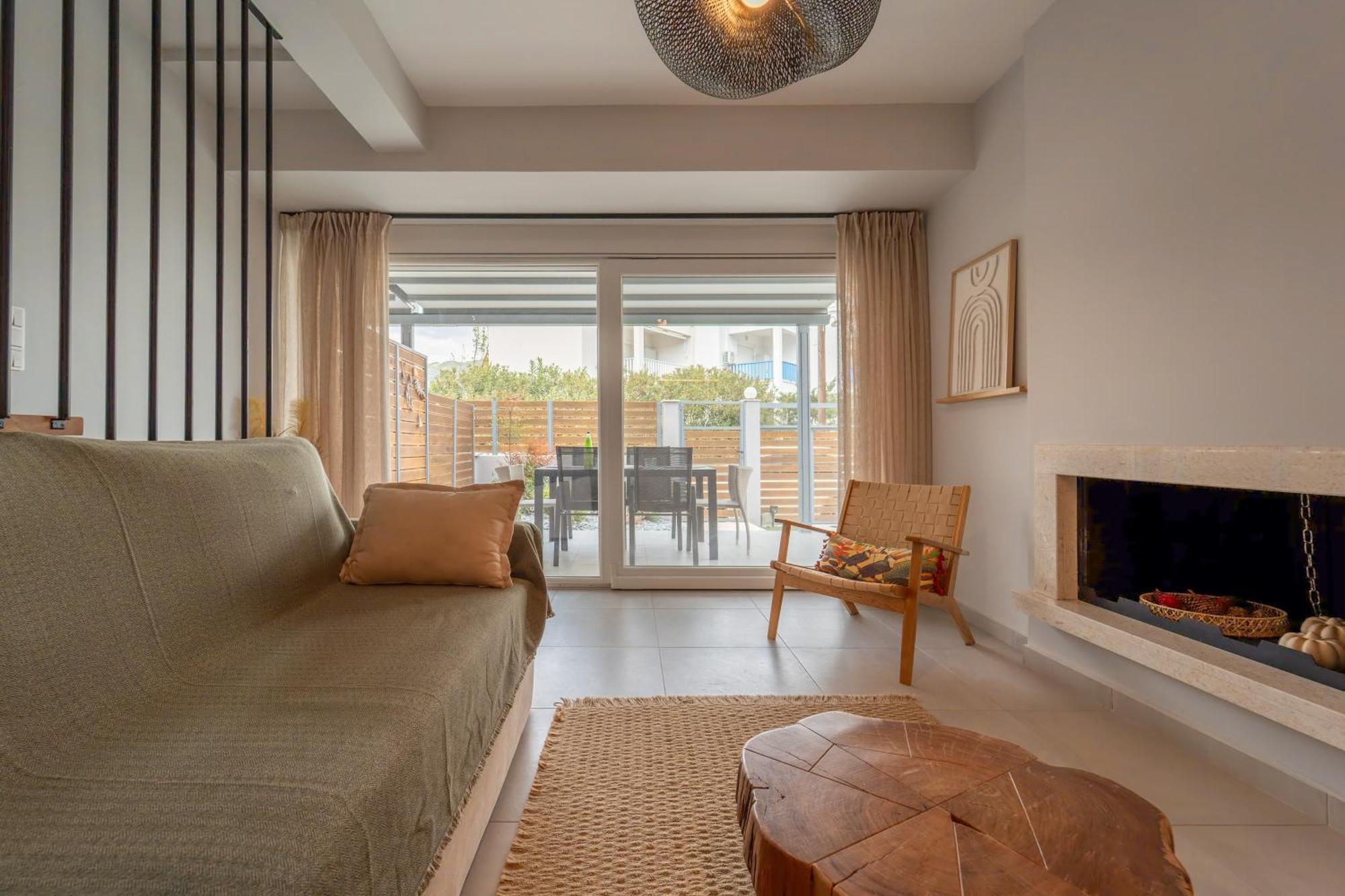 Aegean Twin Houses Nea Iraklitsa Bagian luar foto