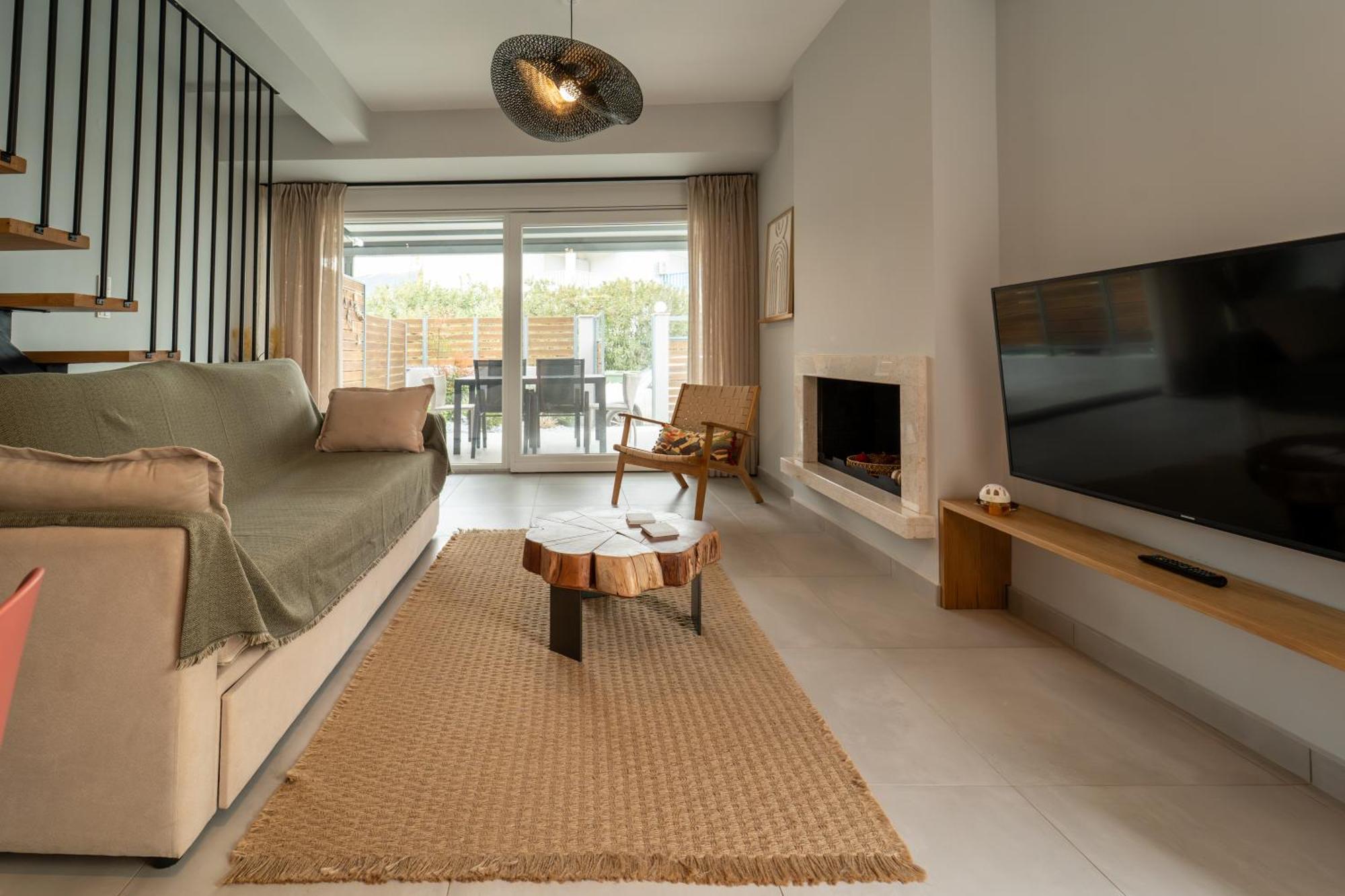 Aegean Twin Houses Nea Iraklitsa Bagian luar foto
